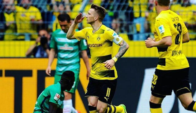 Claudio Pizarro: Bremen perdió ante Borussia Dortmund y se queda sin cupo a la Europa League
