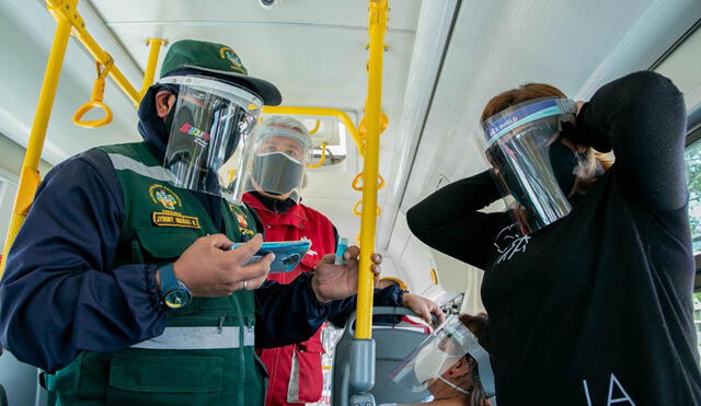Uso de protector facial se sancionará mediante norma en Arequipa. (Foto: Municipalidad de Arequipa).