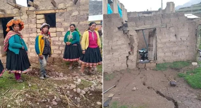 Alarma en Cusco por grietas en la tierra que han dañado al menos 12 viviendas