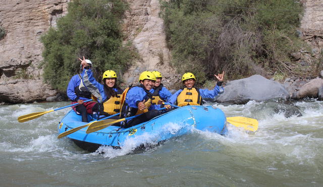 Turismo en Arequipa: adrenalina en el río Chili