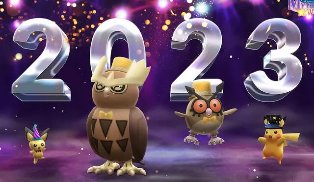 El evento Año Nuevo 2023 en Pokémon GO se realizará desde el sábado 31 de diciembre de 2022. Foto: Niantic
