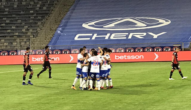 Universidad Católica derrotó a Antofagasta de local por el fútbol chilerno. Foto: Twitter