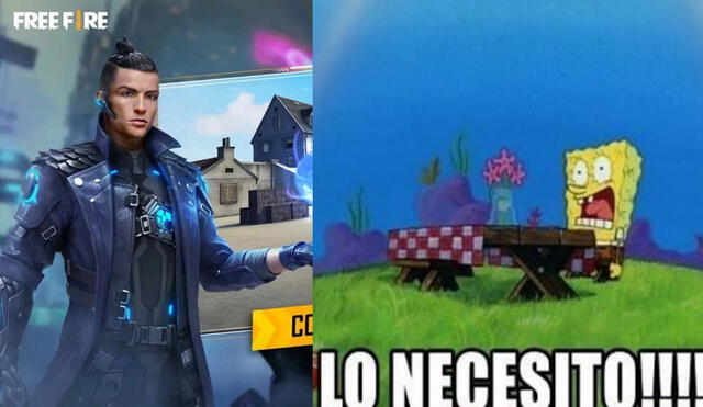 Desliza para ver los mejores memes de Cristiano Ronaldo en Free Fire. Foto: captura de Facebook