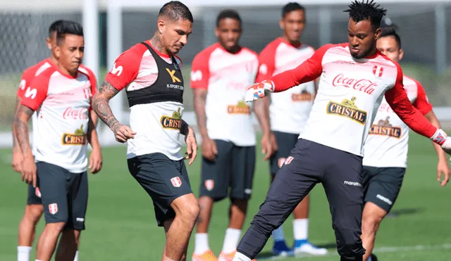 Selección peruana: drone aparece en los entrenamientos con miras a cuartos de final de la Copa América 2109.
