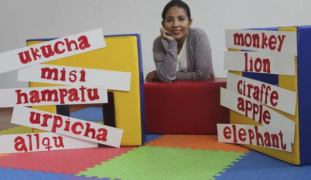 Cinthya Gonzales: “El quechua en los niños es un instrumento poderoso contra el racismo”