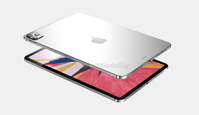 Los primeros renders revelarían el diseño del iPad Pro 2020.