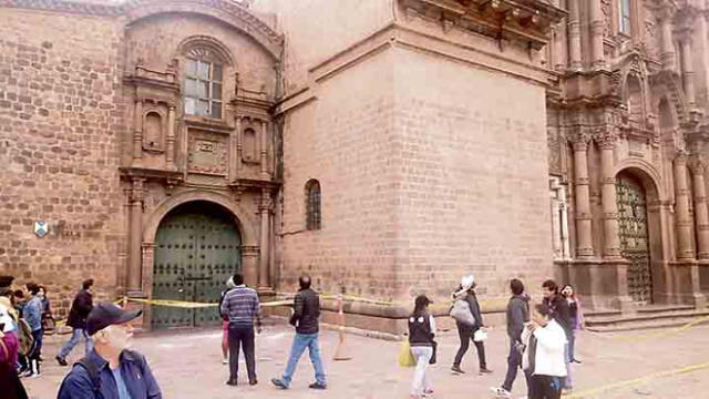 Sismo en Cusco causa daños en templos