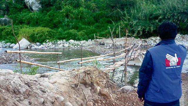 Lambayeque: Gobierno Regional habría infringido ley al no instalar puente Laquipampa