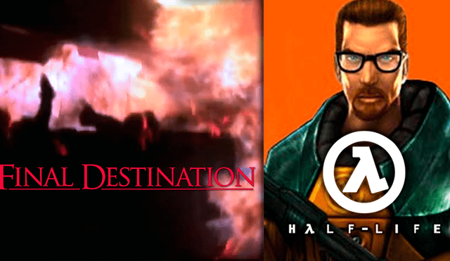 Video ya se hizo viral. Muestran caóticas escenas de Destino Final acompañadas de reconocibles efectos de sonido provenientes de Half-Life.