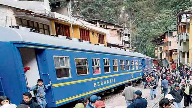 Cusco: servicio de trenes con dirección a Machu Picchu es suspendido 