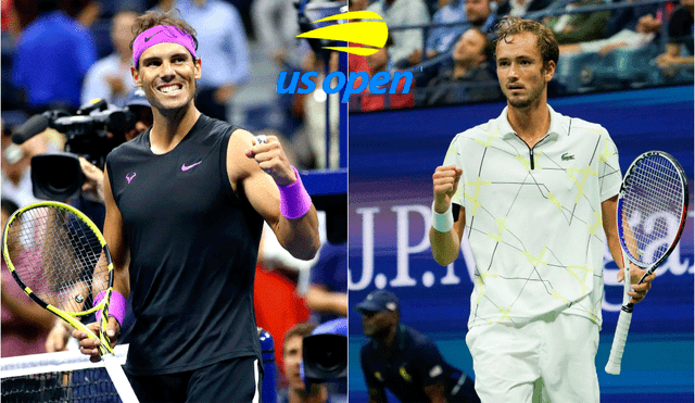 Sigue aquí EN VIVO y EN DIRECTO el partido entre Rafael Nadal vs. Daniil Medvedev por la final masculina del US Open 2019. | Foto: AFP