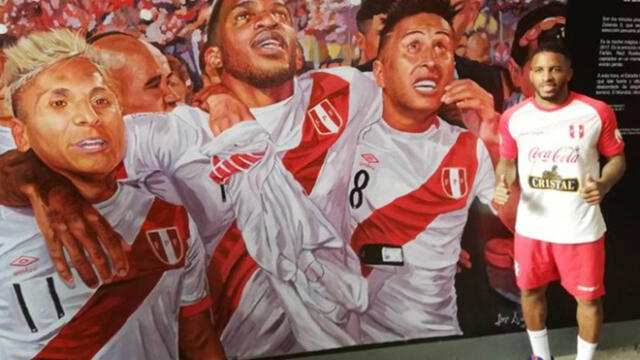 Selección peruana: presentan mural en homenaje a la clasificación al Mundial [FOTO]
