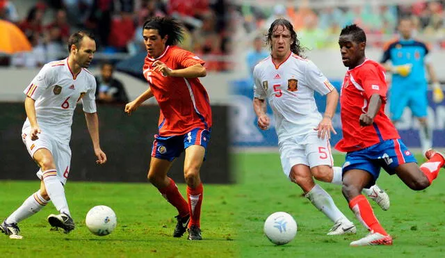 España y Costa Rica nunca se han enfrentado en una Copa del Mundo. Foto: composición LR/ Difusión