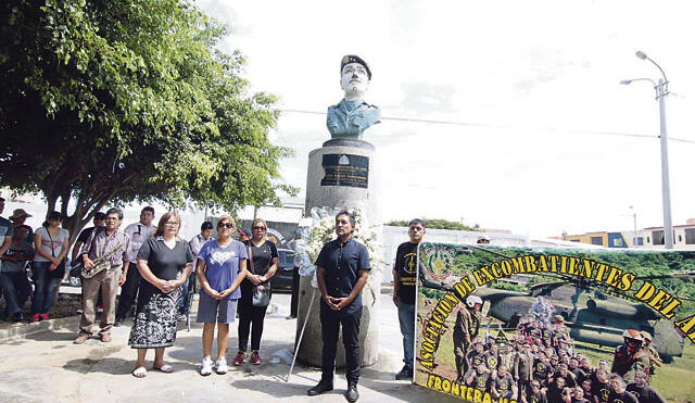 Nuevo Chimbote: rinden homenaje a héroe Juan Valer Sandoval