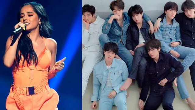 Canción de Becky G e integrante de BTS es un éxito y ahora tiene reto viral
