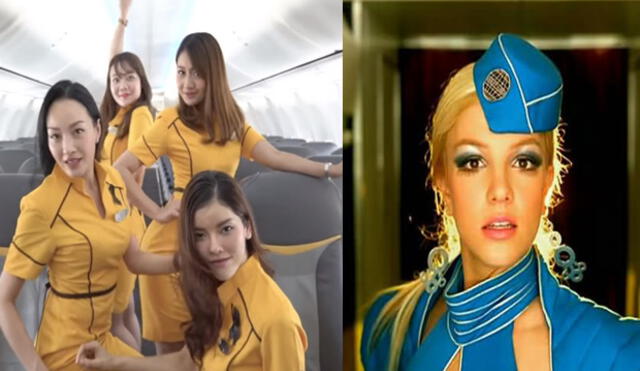 YouTube: azafatas tailandesas crean su versión sexy de 'Toxic' de Britney Spears y fans enloquecen [VIDEO]