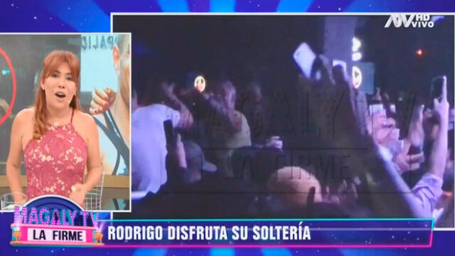 El argentino disfruta de su soltería junto Erick Sabater y dos mujeres en una discoteca