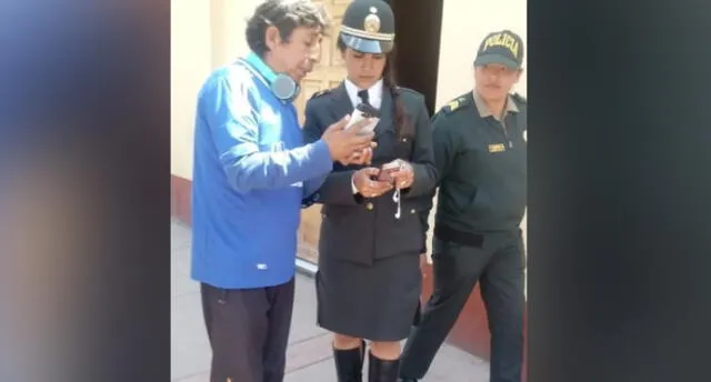 En Cusco intervienen a ciudadana argentina por vestir uniforme de la Policía.