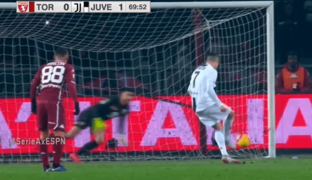 Juventus vs Torino: Cristiano Ronaldo abrió el marcador en el Clásico de Turín [VIDEO]