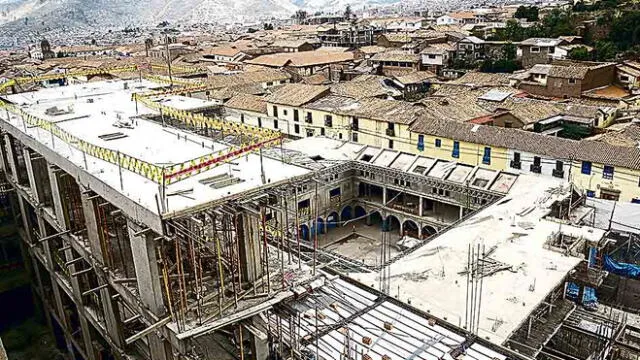 Solo 10%. Informe de Cultura indica que solo se demolerá el 10% del hotel que es daño al patrimonio de la ciudad de Cusco.