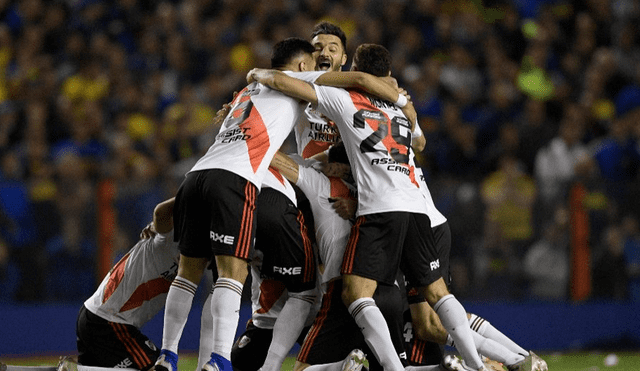 River Plate clasificó a su segunda final consecutiva de Copa Libertadores pese a perder 1-0 con Boca Juniors en La Bombonera. | Foto: AFP