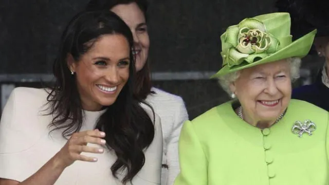 Reina Isabel nombra patrona de cuatro fundaciones de ayuda social a Meghan Markle