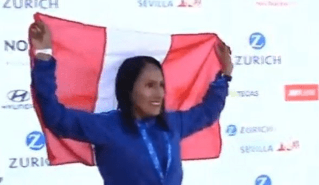 La fondista peruana terminó la Maratón de Sevilla en 5ta posición