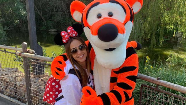 Difunden comprometedoras fotos de Yanet García y su nuevo novio en Disney