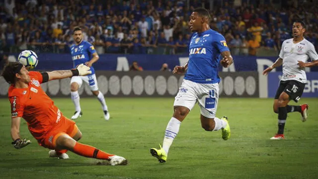 Cruzeiro derrotó 1-0 al Corinthians por la jornada 34 del Brasileirao [RESUMEN]