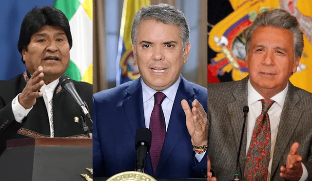 Presidentes de Colombia, Bolivia y Ecuador llegarán a Lima este domingo