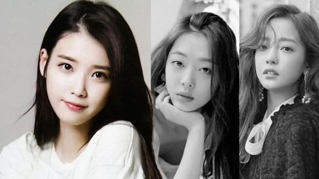 IU mantuvo una relación cercana con Sulli y Goo Hara.