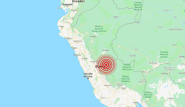 Pasco: Sismo de magnitud 4.3 se reportó esta noche