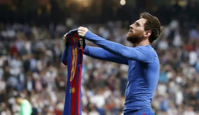 Video de YouTube de 2005 explica por qué Messi mostró su camiseta al Bernabéu