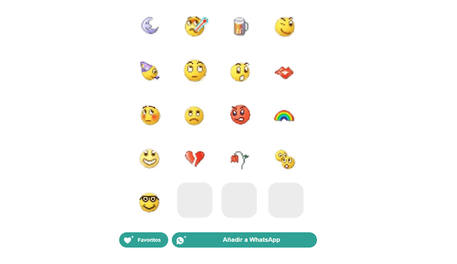 Pulsa 'Añadir a WhatsApp' para agregar los stickers a tu Android o iPhone. Foto: Wistickers