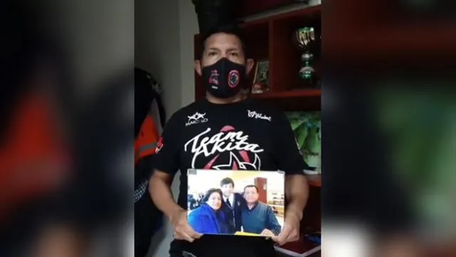 Diego Huerto Jáuregui también reveló que su abuela paterna ha fallecido a causa del virus. (Foto: Captura de video / RTV)