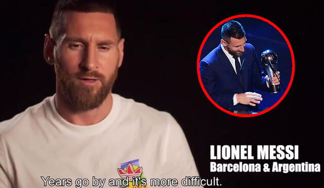 Lionel Messi se alzó como el ganador al premio The Best.