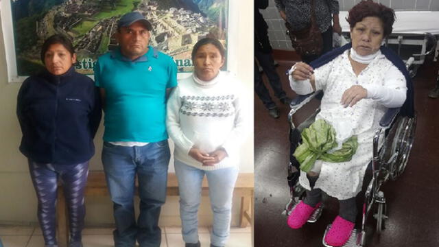 Cusco: Detienen a delincuentes que echaron ácido a mujer para asaltarla