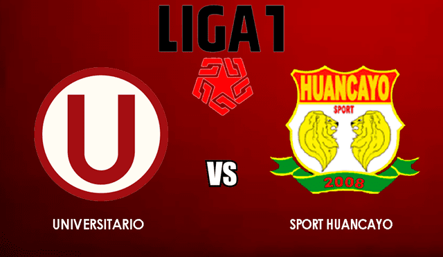 Universitario vs. Sport Huancayo EN VIVO por la Liga 1.