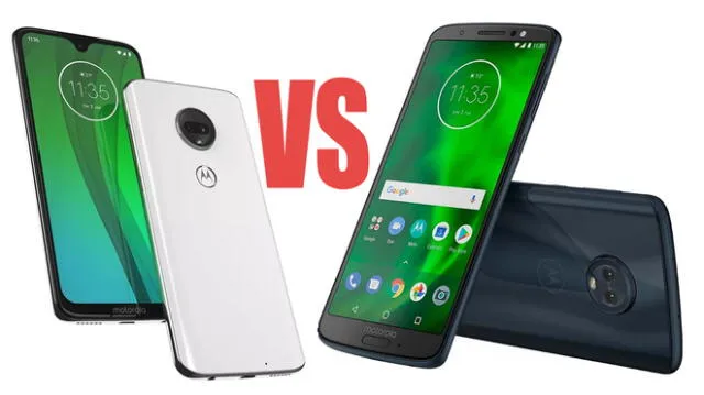 Moto G7 vs Moto G6: ¿qué diferencias existen entre el nuevo smartphone de Motorola y su antecesor? [FOTOS]
