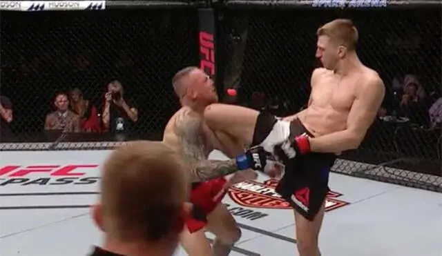 UFC: Mira el terrible rodillazo que mandó a 'dormir' a un peleador [VIDEO]