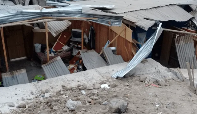 Manchay: cae muro de contención, aplasta viviendas y deja tres heridos [FOTOS Y VIDEO]
