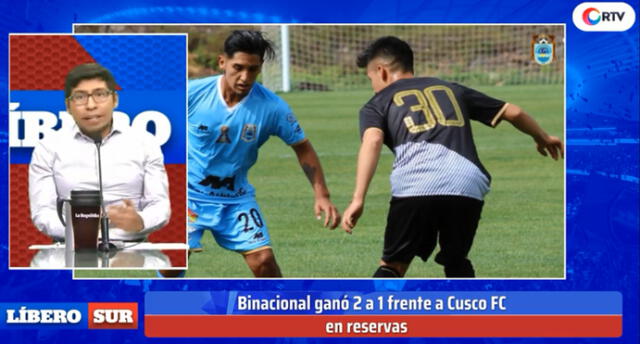 Líbero Sur: Binacional logra imponerse y obtiene triunfo frente a Cusco FC.
