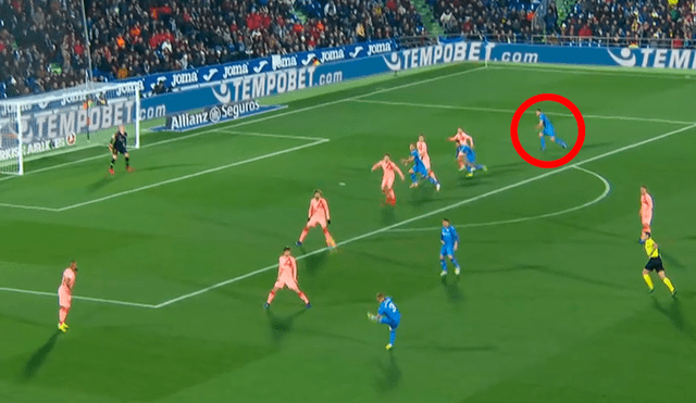 Barcelona vs Getafe: gol anulado a Jaime Mata pudo complicar a los 'culés' [VIDEO]