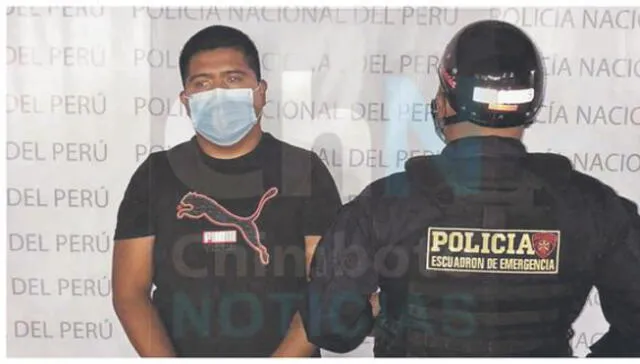 Reyes Huerta fue capturado la noche del lunes por el personal policial durante un operativo de rutina.