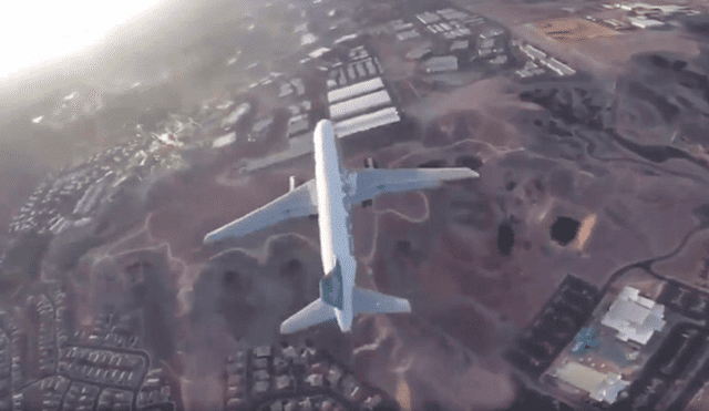 YouTube: peligrosa maniobra de dron pudo causar un accidente en Las Vegas [VIDEO]