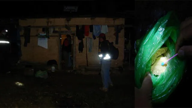 Agentes encontraron el laboratorio clandestino en el centro poblado de Curva Alegre en Puno.