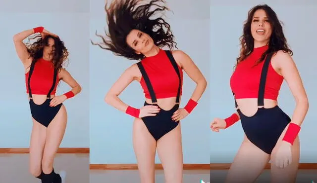 Maju Mantilla bailó al ritmo de “Girl like me”, reciente canción de Shakira y Black Eyed Peas. Foto: captura majumantillaoficial TikTok