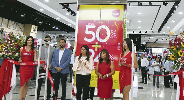 Cadena Estilos abrió su tienda 24 ubicada en el Mall Aventura de Porongoche en Arequipa 
