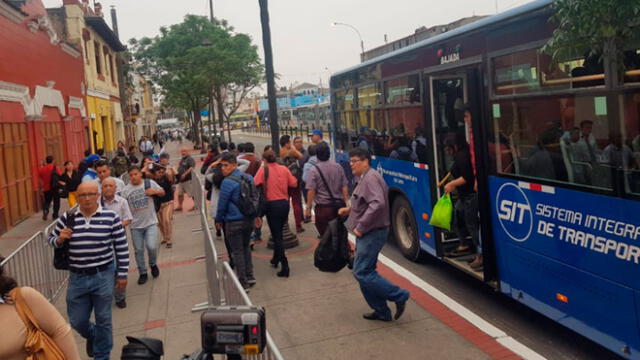 Metropolitano: presentan servicio expreso que irá desde Comas hasta centro de Lima [FOTOS y VIDEO]