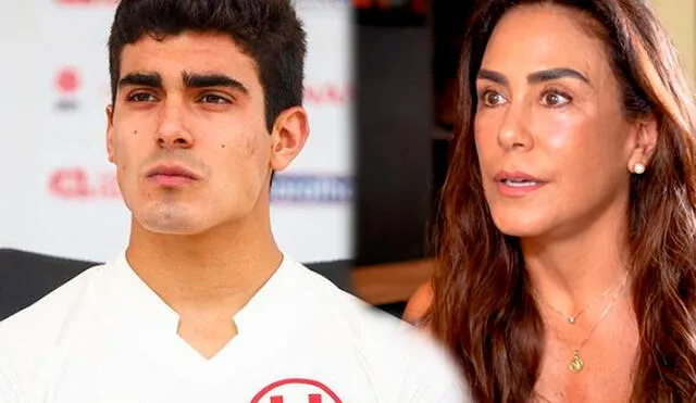 Alfonso Barco es el hijo de Álvaro Barco y Alexandra Del Solar. Foto: composición LR/Universitario de Deportes/Youtube